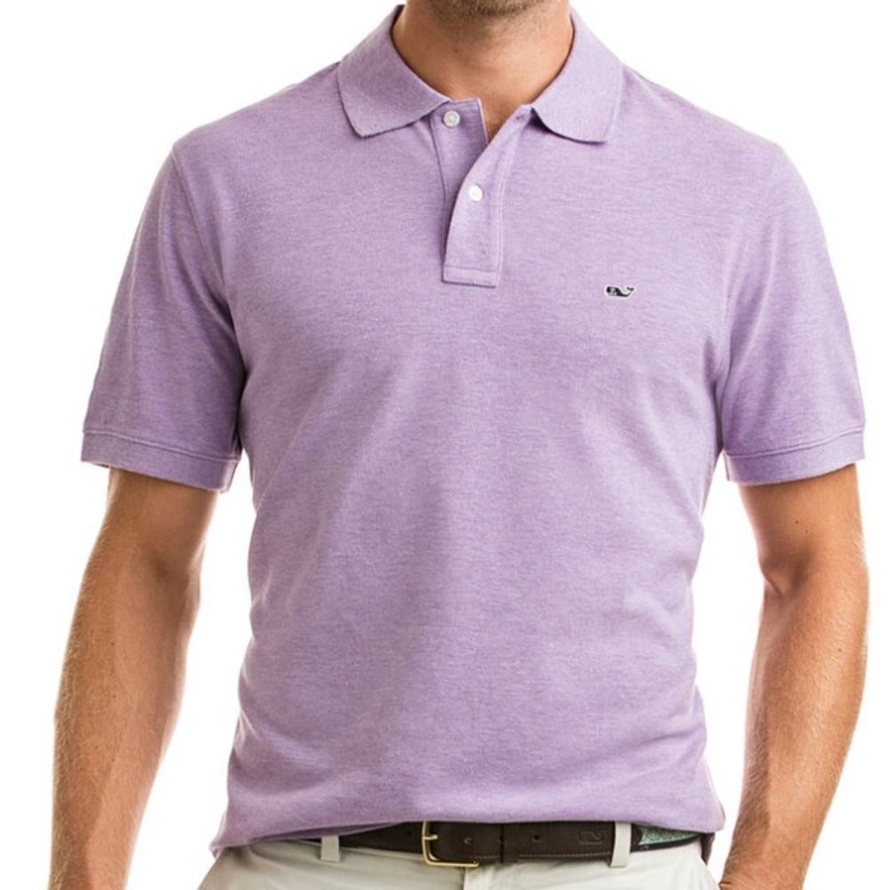 Vineyard Vines Lavender Polo Shirt
